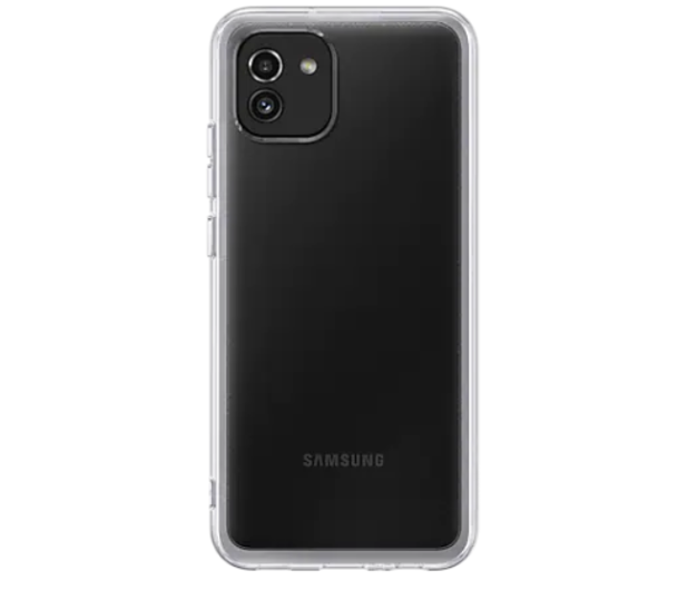 Samsung Etui SAMSUNG Soft Clear Cover do Samsung A03 Transparent # - 1375617 - zdjęcie